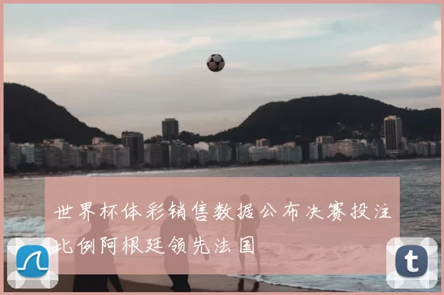 世界杯体彩销售数据公布决赛投注比例阿根廷领先法国